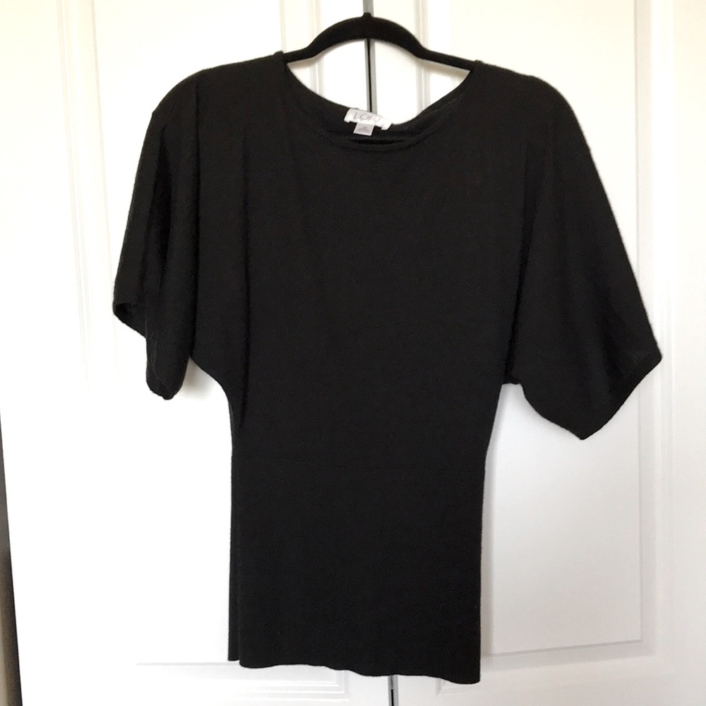 Ann Taylor XS top in black.